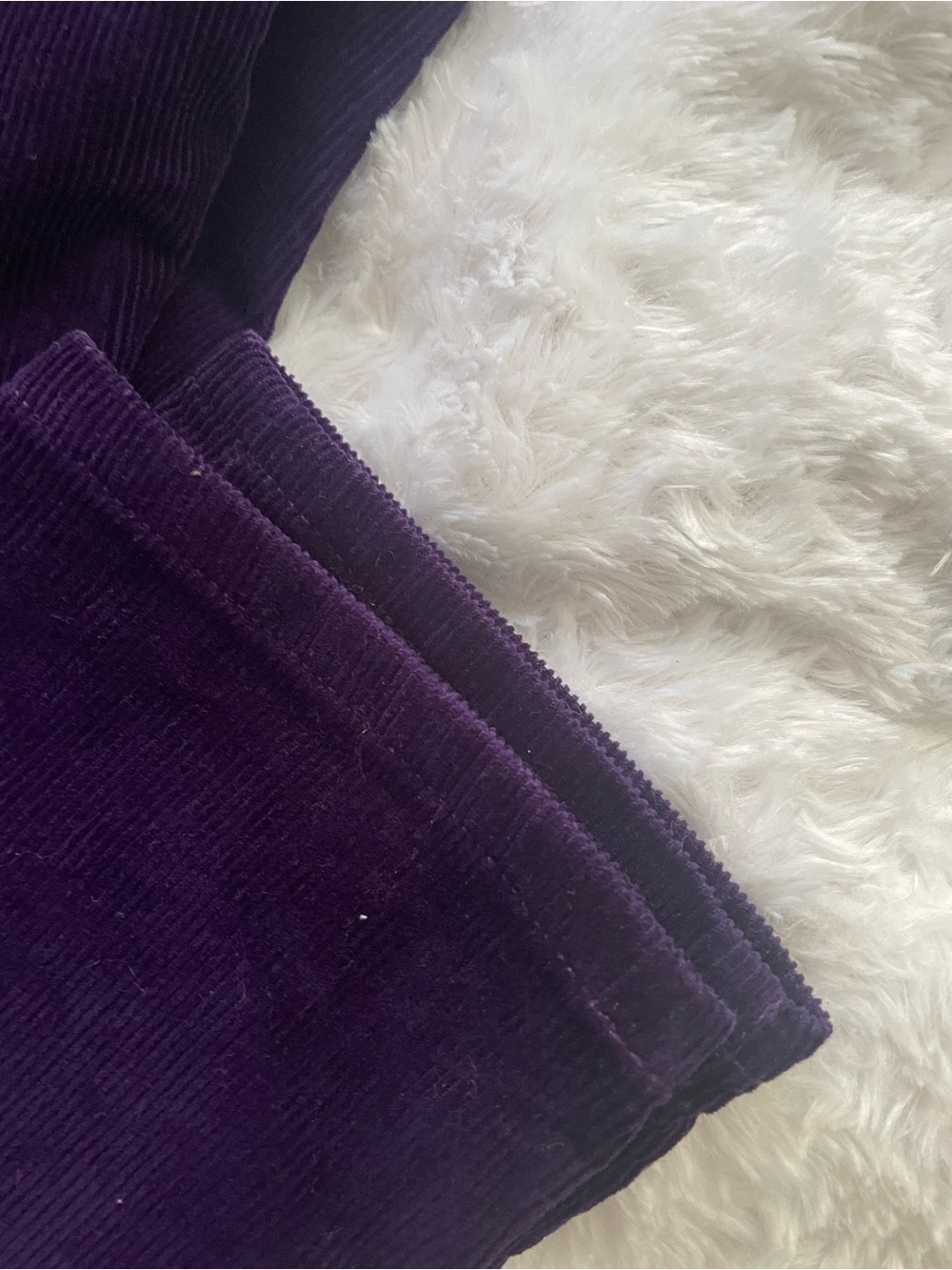 New without tag Polo by Ralph Lauren corduroy straight leg purple jeans - Picture 4 of 8